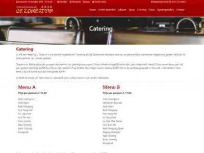 Project: Restaurant De Zomertuin