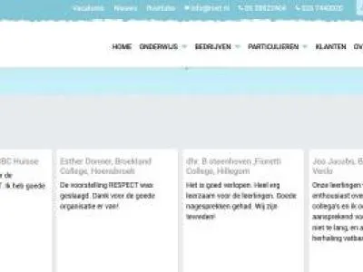 Webchemie webdesign project